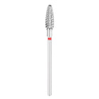 EXO CARBON EXO PRO ovalus frezos antgalis 5,0 mm RD – volframo karbido manikiūro įrankis gelio ir akrilo nagams