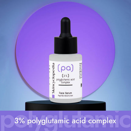 Profesionalus veido serumas su PGA kompleksu – Skincyclopedia formulė sausai ir dehidratuotai odai