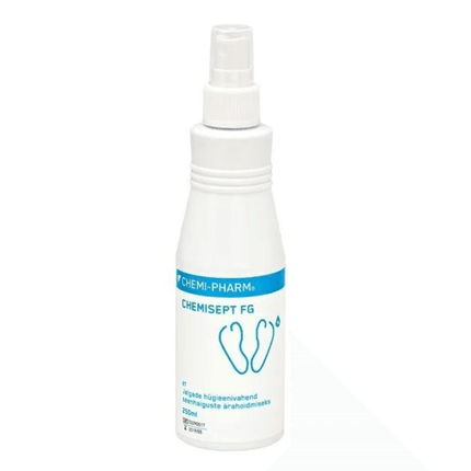 CHEMISEPT FG kojų dezinfekcijos priemonė, 250 ml - Beauty Kit
