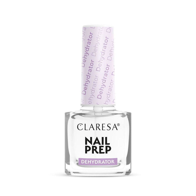 CLARESA Nail Prep dehidratorius 5 ml – natūralus nago plokštelės nuriebalinimas ir valymas prieš hibridinį laką