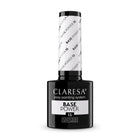 CLARESA gelinio nagų lako bazė BASE POWER 15 5g – profesionali manikiūro bazė ilgalaikiam rezultatui
