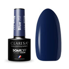 CLARESA hibridinis nagų lakas BLUE 717 5g – mėlynas UV/LED lakas manikiūrui, WARM FEELINGS kolekcija