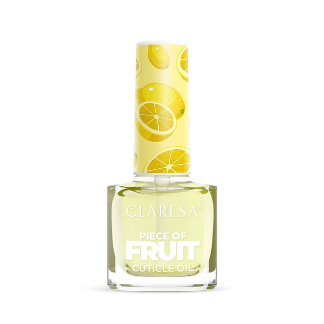 CLARESA nagų aliejus LEMON 5g – odelių priežiūros aliejus manikiūrui, stiprina nagus ir suteikia blizgesio