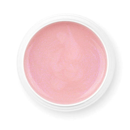CLARESA Soft&Easy BLINKING PINK gelis natūralių nagų išlyginimui ir formavimui, 12 g