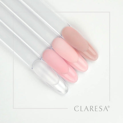 CLARESA Soft & Easy Natural gelis – apsaugo nagus nuo lūžimo ir trupėjimo, 45g tūris