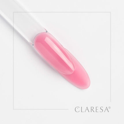 Blush Pink statybinis nagų gelis CLARESA – daugiafunkcis manikiūro produktas greitam salonų darbui