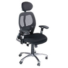 BS CorpoComfort BX-4028A ergonomiška biuro kėdė juoda – optimali laikysenos parama ilgoms darbo sesijoms