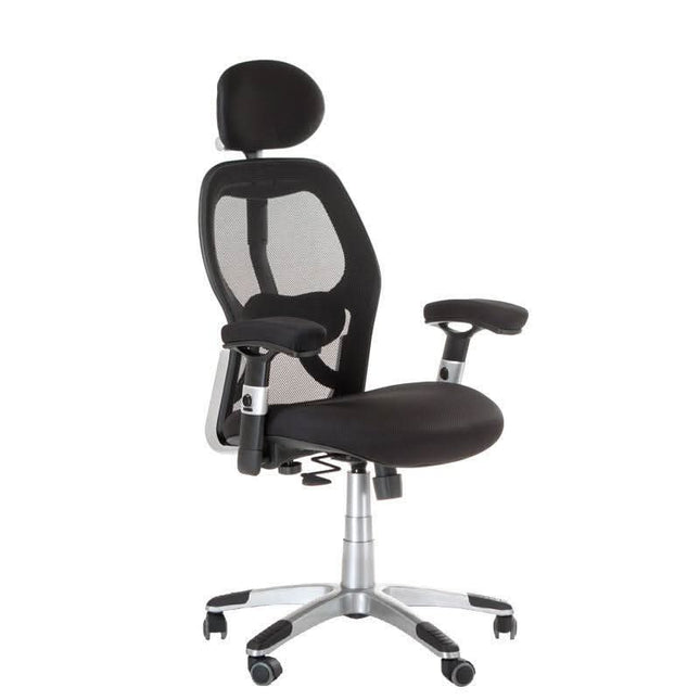 BS CorpoComfort BX-4144 ergonominė biuro kėdė juoda – optimali laikysenos palaikymo funkcija
