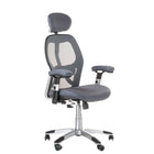 BS CorpoComfort BX-4144 ergonomiška biuro kėdė pilka – ilgalaikio sėdėjimo komfortas grožio salonui