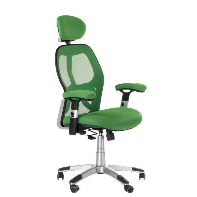 BS CorpoComfort BX-4144 ergonomiška biuro kėdė žalia – patogi sėdėjimo pozicija ilgoms darbo valandoms