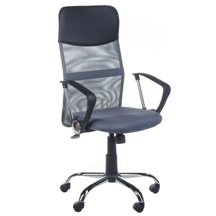 BS CorpoComfort BX-7773 biuro kėdė šviesiai pilka – ergonomiška sėdėjimo vieta profesionaliam grožio salonui