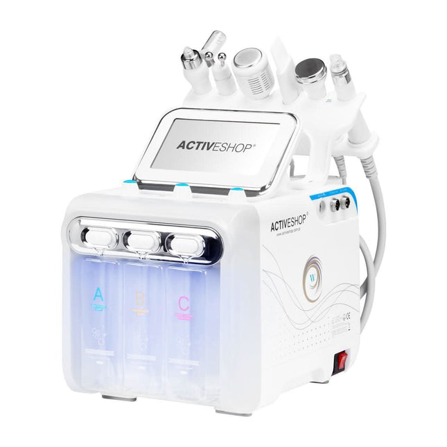 BeautyKit Hydrogen H2+ 6in1 daugiafunkcinis odos priežiūros aparatas kosmetologijos kabinetams