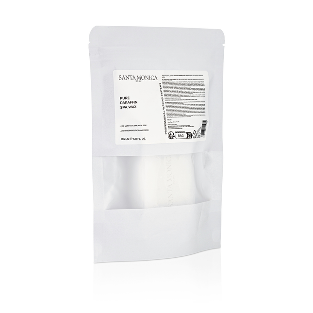 SANTA MONICA neutralus parafinas 165ml – profesionalus parafino vaškas manikiūro ir pedikiūro procedūroms salone