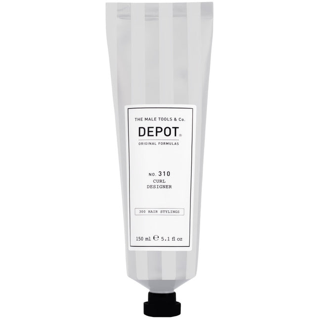 Depot No. 310 Curl Designer Cream 150ml – profesionalus garbanų formavimo kremas salonams