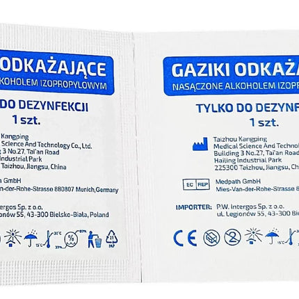 BeautyKit drėgnos dezinfekcinės servetėlės greitam įrankių valymui kosmetologijos kabinete