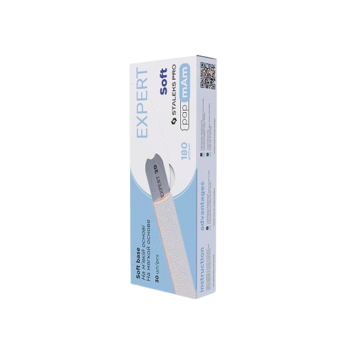 Staleks Pro Expert Soft 180gr maunamos vienkartinės nagų dildės PapmAm, 25vnt – profesionaliam manikiūrui