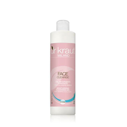 DR KRAUT drėkinantis valomasis veido gelis su jūriniu kolagenu 500ml – profesionali veido priežiūra salonams