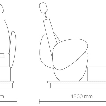 VISMARA Edge profesionali pedikiūro kėdė su vonele – optimalus ergonominis komfortas klientui ir specialistui