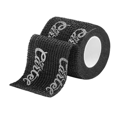 EL CARTEL elastinė juosta tattoo aparatams 4,5 m x 5 cm juoda – silikoninis grip tape vamzdeliui