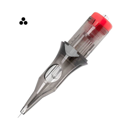 EL CARTEL Kartridžas tatuiruotėms V2 0,30 3RL Long Taper 10 vnt – profesionalūs tatuiruočių kartridžai