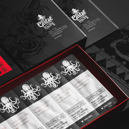 EL CARTEL Magnum 0,30 kartridžai tatuiruotėms – vienodas veikimas nuo pirmos iki paskutinės minutės