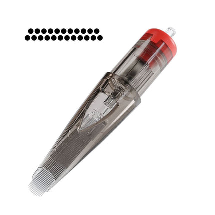 EL CARTEL Kartridžas tatuiruotėms 0,35 mm 23 Soft Edge Magnum 10 vnt. – profesionali tatuiruočių įranga
