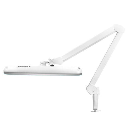 ELEGANTE LED 801 balta stalo lempa kosmetologijos kabinetui – tikslus be šešėlių apšvietimas