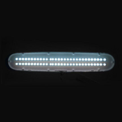 Balta ELEGANTE LED 801 kosmetologinė lempa su stalo laikikliu – 840lm šviesos srautas