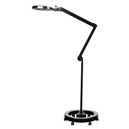 Profesionali 60 SMD LED darbo lempa-lupa ELEGANTE 6025 manikiūrininkei, juodos spalvos