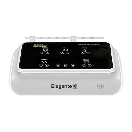 ELEGANTE elektrostimuliatorius T9116 – kūno formavimo procedūros grožio salone