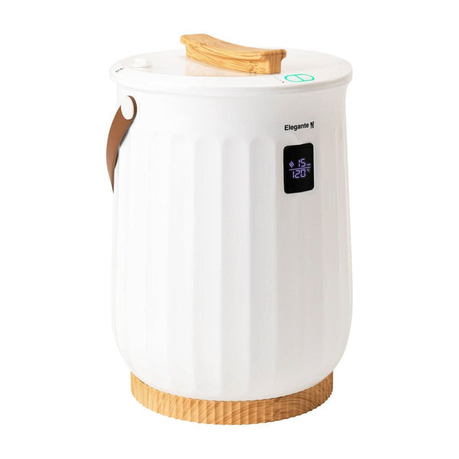 ELEGANTE E18 rankšluosčių šildytuvas 20L 400W – profesionali įranga masažo ir SPA kabinetams