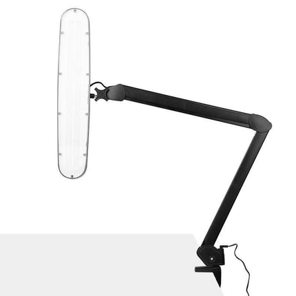 ELEGANTE LED lempa 801-TL tvirtinama prie stalo spaustuvu – kompaktiškas apšvietimas kosmetologams