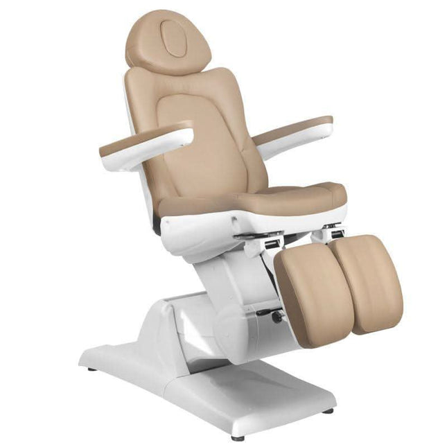 AZZURRO 870S PEDI elektrinė pedikiūro kėdė 3 variklių kapučino spalvos salonams