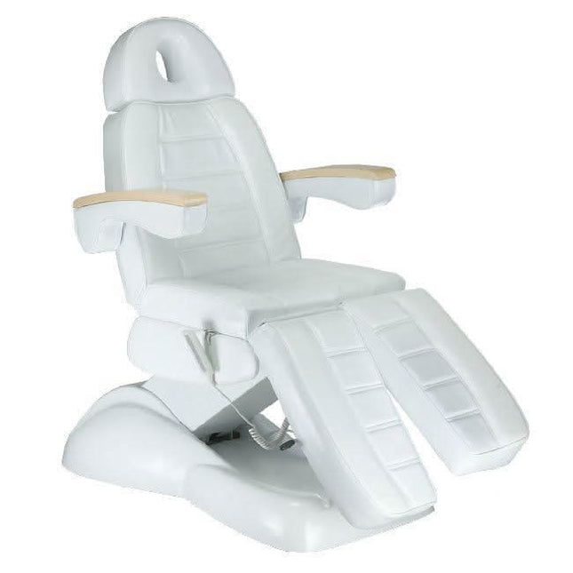 Elektrinė pedikiūro kėdė LUX PEDICURE BG-273C su 3 varikliais balta BS profesionaliam pedikiūro salonui