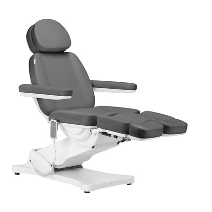 SILLON CLASSIC pedikiūro kėdė su dviem varikliais – ergonomiška konstrukcija kojų priežiūros specialistams