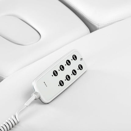 Elektrinis gultas SILLON RELAX, baltas, juodas pagrindas - nuotrauka 16