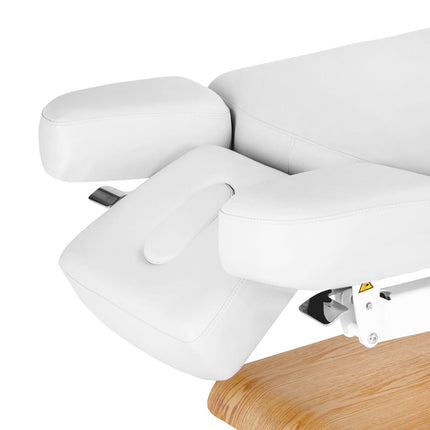 Elektrinis gultas SILLON RELAX, baltas, šviesus pagrindas - nuotrauka 14
