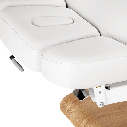 Elektrinis gultas SILLON RELAX, baltas, šviesus pagrindas - nuotrauka 9