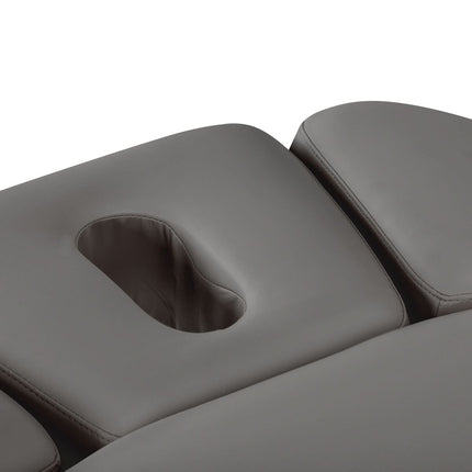 Elektrinis gultas SILLON RELAX, pilkas, juodas pagrindas - nuotrauka 12