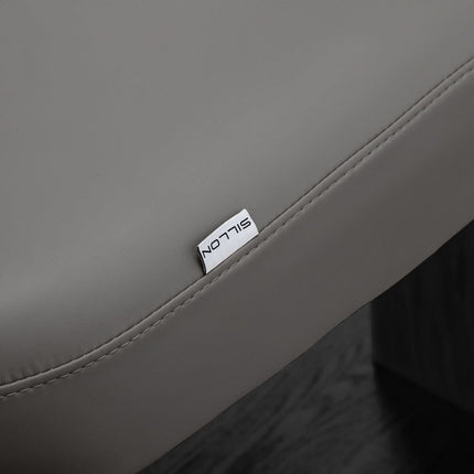 Elektrinis gultas SILLON RELAX, pilkas, juodas pagrindas - nuotrauka 18