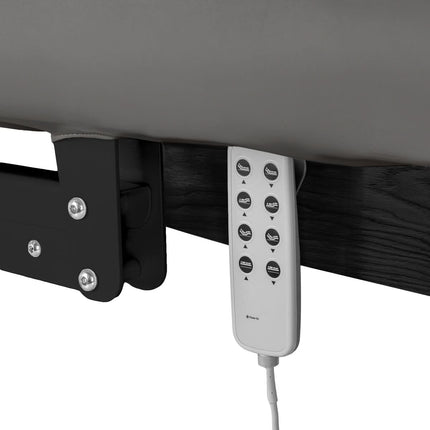 Elektrinis gultas SILLON RELAX, pilkas, juodas pagrindas - nuotrauka 7