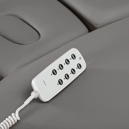 Elektrinis gultas SILLON RELAX, pilkas, šviesus pagrindas - nuotrauka 17