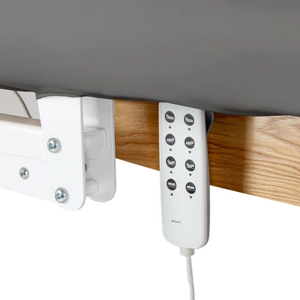 Elektrinis gultas SILLON RELAX, pilkas, šviesus pagrindas - nuotrauka 7