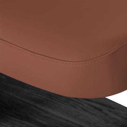 Elektrinis gultas SILLON RELAX, rudas, juodas pagrindas - nuotrauka 10