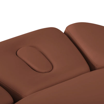 Elektrinis gultas SILLON RELAX, rudas, juodas pagrindas - nuotrauka 11