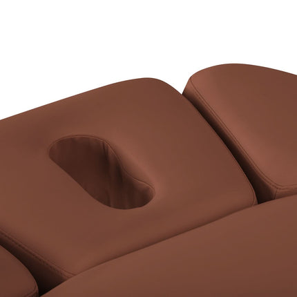 Elektrinis gultas SILLON RELAX, rudas, juodas pagrindas - nuotrauka 12