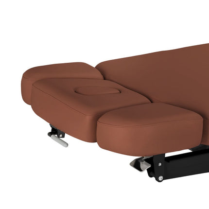 Elektrinis gultas SILLON RELAX, rudas, juodas pagrindas - nuotrauka 13