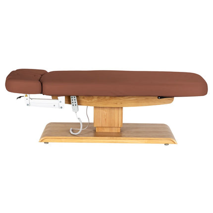 Elektrinis gultas SILLON RELAX, rudas, šviesus pagrindas - nuotrauka 5