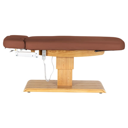 Elektrinis gultas SILLON RELAX, rudas, šviesus pagrindas - nuotrauka 6