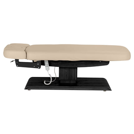 Elektrinis gultas SILLON RELAX, smėlio spalvos, juodas pagrindas - nuotrauka 5